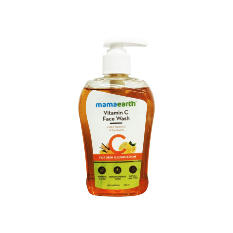 Mama Earth Vitamin C Face Wash For Skin Illumination 250ml (India)