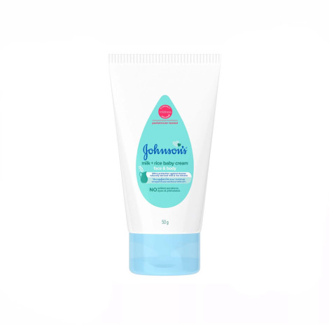 Johnson's Face & Body Milk + Rice Baby Cream 50g (Thailand)