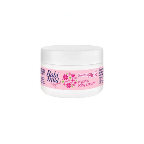 Babi Mild Sweety Pink Organic Baby Cream 50g (Thailand)