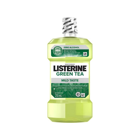 Listerine Green Tea Mild Taste Mouthwash 250ml (Thailand)