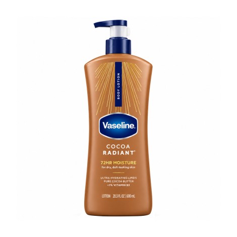 Vaseline Cocoa Radiant 72HR Moisture Body Lotion 600ml