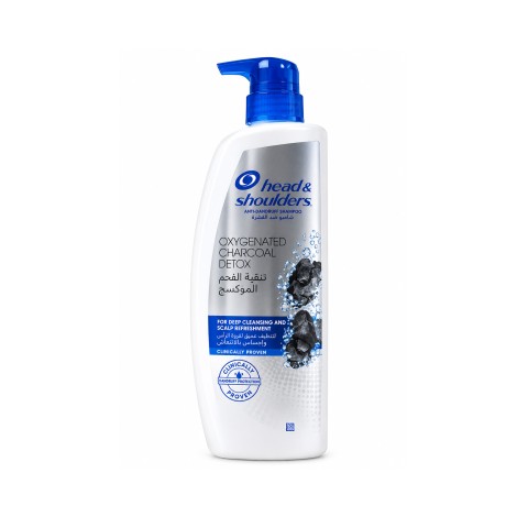 Head & Shoulders Oxygenated Charcoal Detox Anti-Dandruff Shampoo 500ml