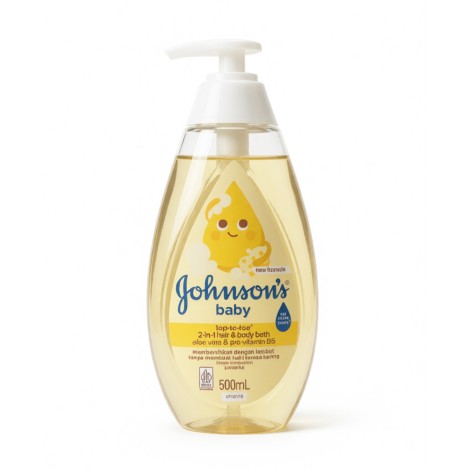 Johnson's Baby Top To Toe 2in1 Hair & Body Bath 500ml