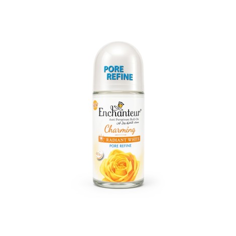 Enchanteur Charming Radiant White Pore Refine Anti Perspirant Roll-On 50ml