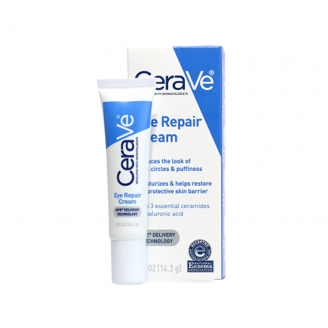 CeraVe Eye Repair Cream for Dark Circles & Puffiness 14.2g (USA)
