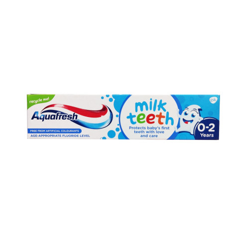 Aquafresh Milk Teeth 0-2 years Toothpaste 50ml (EU)