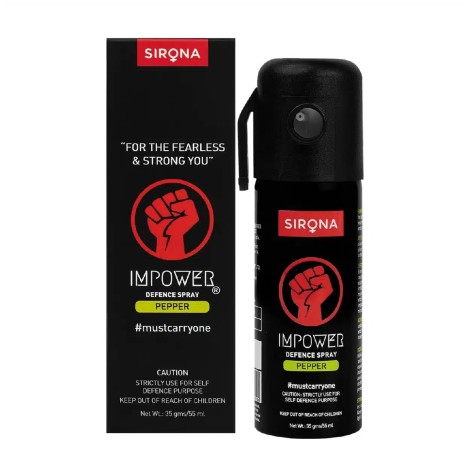 Sirona Impower Self Defence Pepper Spray 55ml