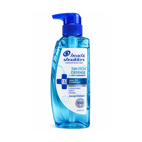 Head & Shoulders 72H ITCH Defense + Anti Dandruff Shampoo 300ml