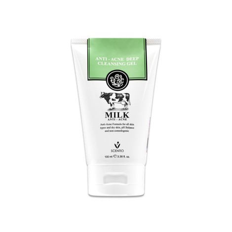 Scentio Milk Anti-Acne Deep Cleansing Gel 100ml