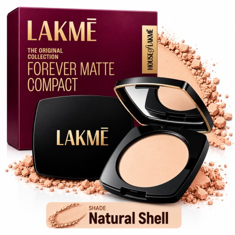 Lakeme The Original Collection Forever Matte Compact - Natural Shell