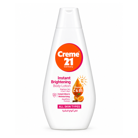 Creme 21 Instant Brightening Insta Glow & Moisturizing Body Lotion 400ml
