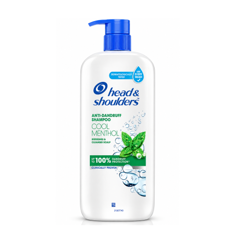 Head & Shoulders Cool Menthol Anti Dandruff Shampoo 1.2L