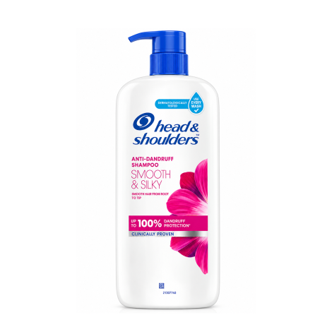 Head & Shoulders Smooth & Silky Anti Dandruff Shampoo 1.2L