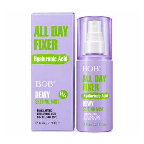 BOB All Day Fixer Hyaluronic Acid Dewy Setting Mist 80ml