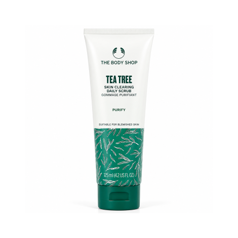 The Body Shop Tea Tree Skin Clearing Purify Daily Scrub 125ml