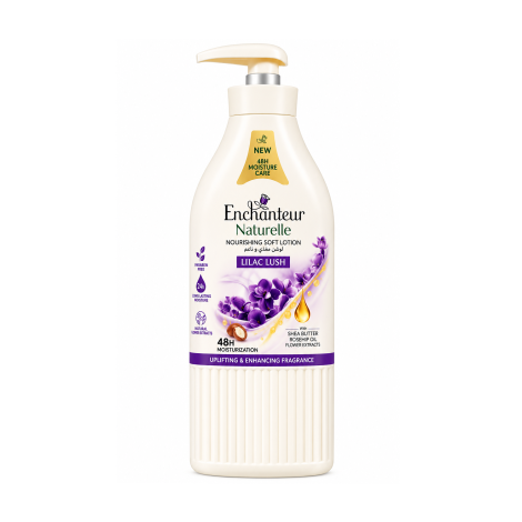 Enchanteur Naturelle Lilac Lush Nourishing Soft Lotion 500ml