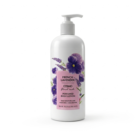 Cosmo Peony Rose Perfumed Body Lotion 480ml
