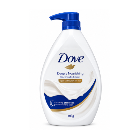 Dove Deeply Nourishing Repair And Nourish Dry Skin Body Wash 1000g