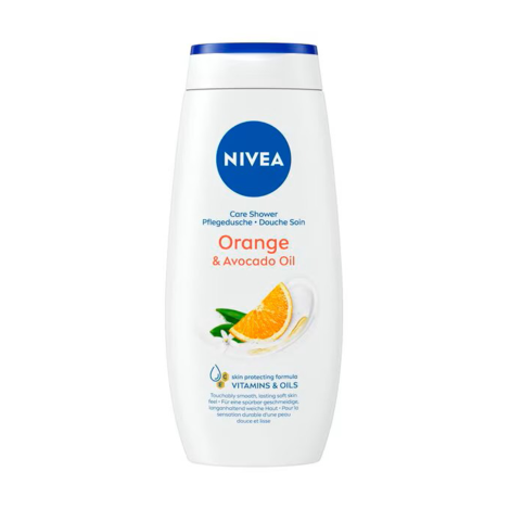 Nivea Cream Orange & Avocado Oil  Care Shower 250ml