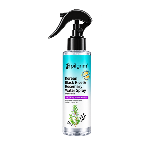 Pilgrim Korean Black Rice And Rosemary Water Hair Spray 200ml