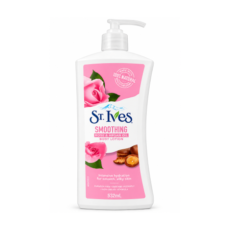 St.Ives Rose & Argan Oil Smoothing Body Lotion 532ml