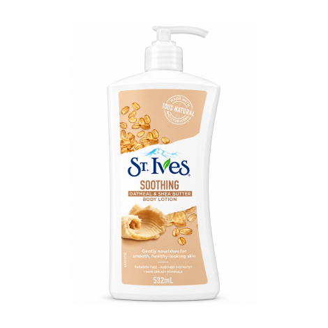 St.Ives Oatmeal and Shea Butter Soothing Body Lotion 532ml