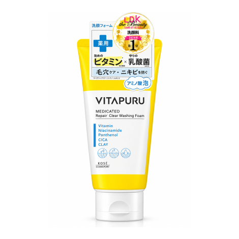 Kose Cosmeport Vitapuru Repair Clear Washing Foam 130g