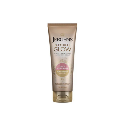 Jergens Natural Glow Daily Moisturizer Fair To Medium Skin Tone 221ml (USA)