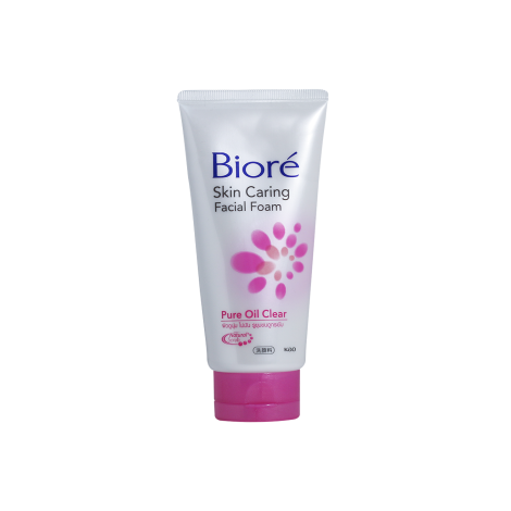 Biore Skin Caring Pure Oil Clear Facial Foam 100g (Vietnam)