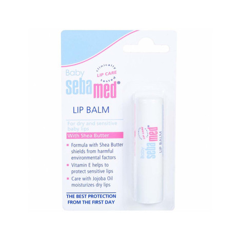 Seba Med Baby Lip Balm With Shea Butter 4.8g (Germany)