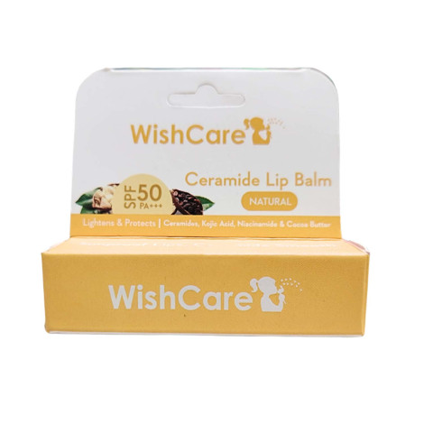 WishCare Ceramide Natural Lip Balm SPF50 5g (India)